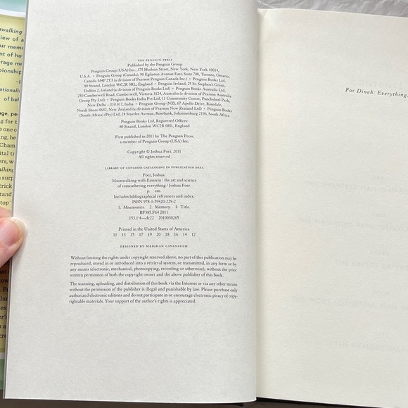 Moonwalking with Einstein Book by Josh Foer - Picture 12 of 16